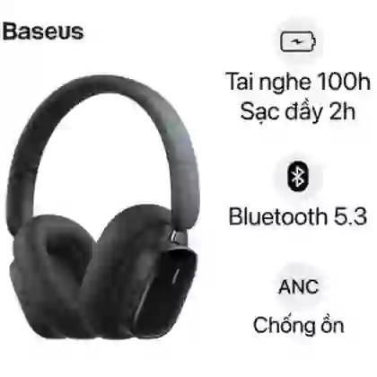TAI NGHE KHÔNG DÂY CHỐNG ỒN BASEUS BOWIE H1i 1